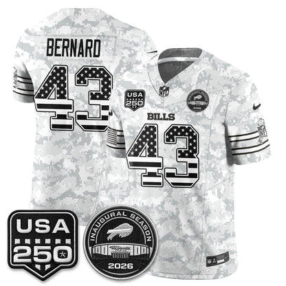 BUF 2026 Salute to Service Edition Vapor Jersey - Stitched