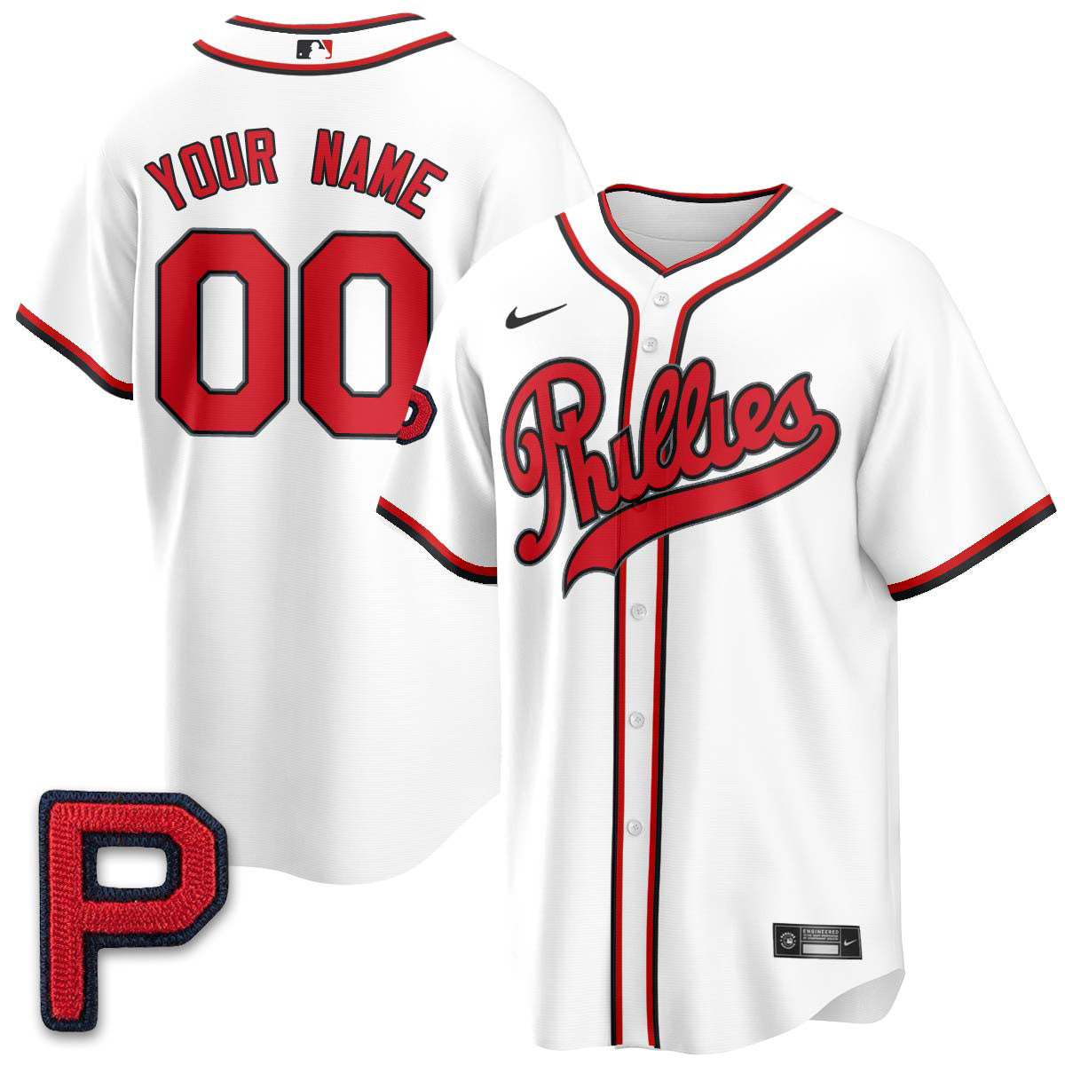 PHI 2026 Field of Dreams Stadium Vapor Custom Jersey V2 - Stitched