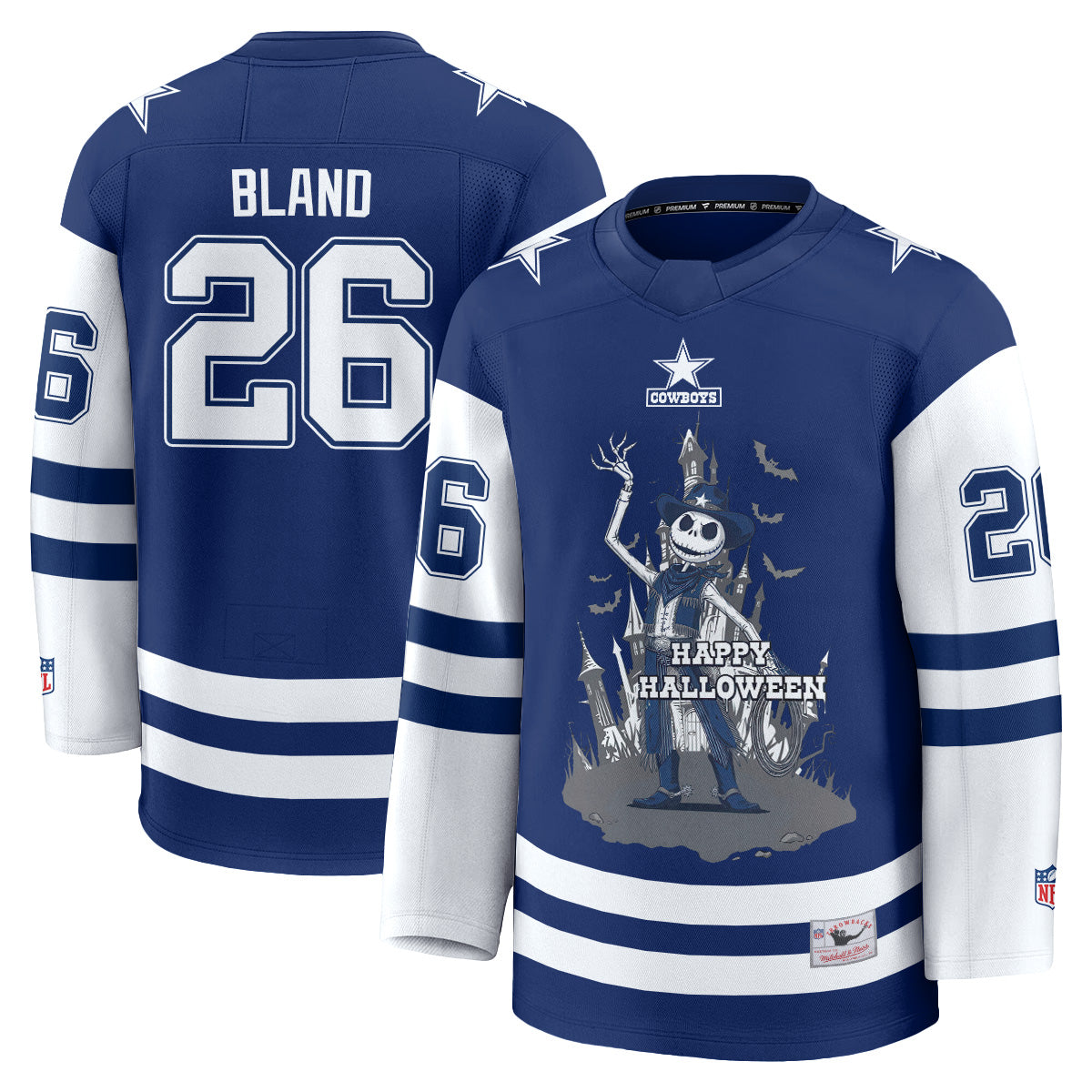 DAL x Nightmare Halloween 2026 Edition Hockey Jersey - Printed