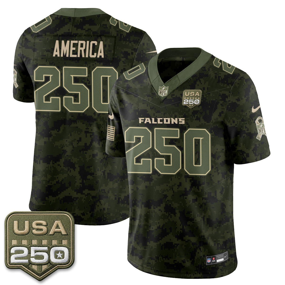 ATL 2026 Salute to Service Vapor Jersey - Stitched
