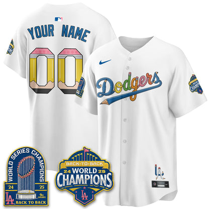 LAD x Back to School Style Vapor Custom Jersey - Stitched