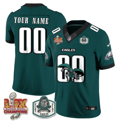 PHI x Green Cape Villain Edition Vapor Custom Jersey - Stitched