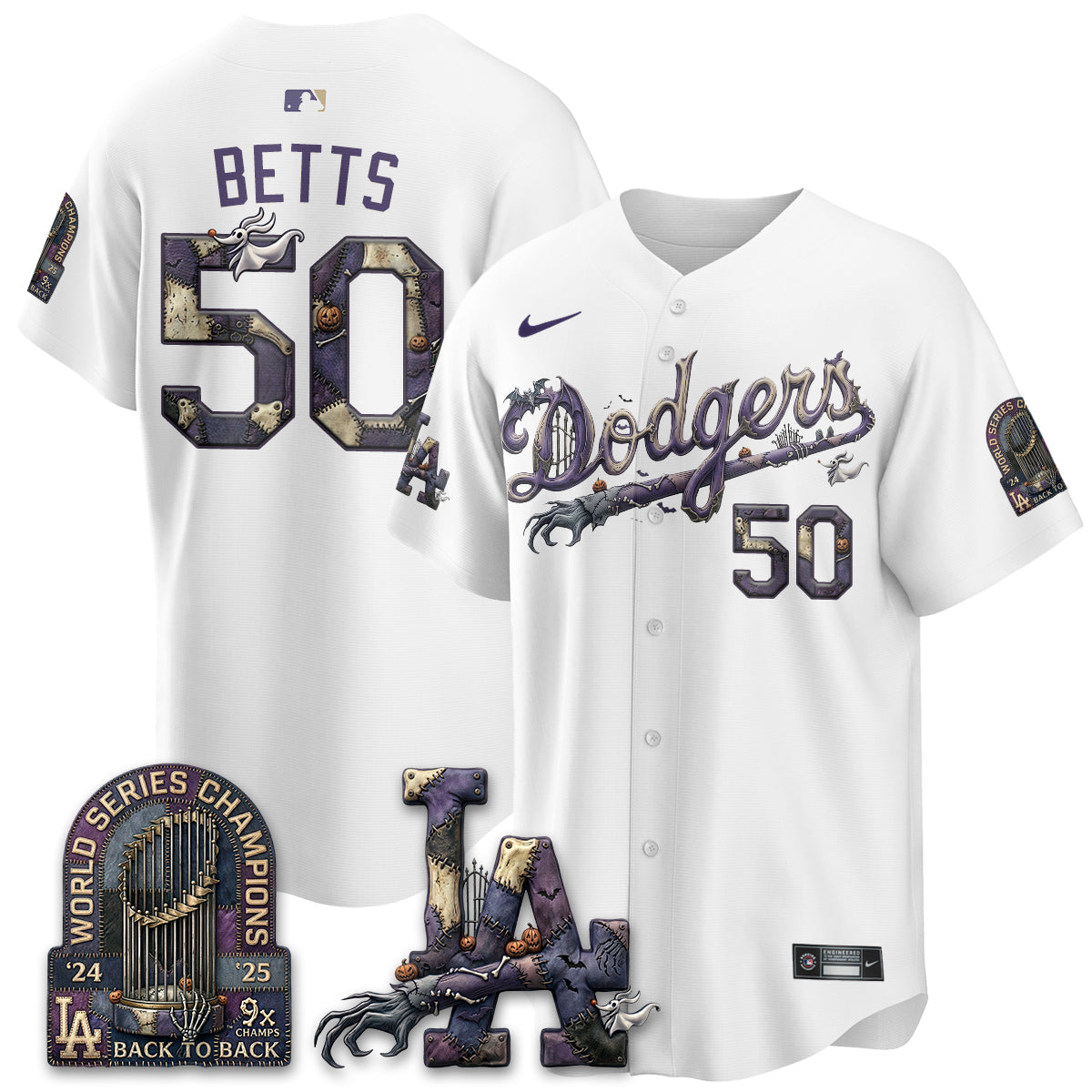 LAD Nightmare Edition Vapor Jersey - Stitched