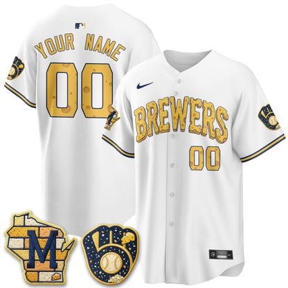 MIL Cheesehead Edition Vapor Limited Custom Jersey - Stitched