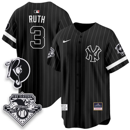 NYY x Jay Z Edition Vapor Jersey - Stitched