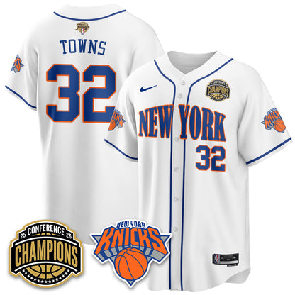 NYK 2026 NBA Finals Vapor City Edition Jersey V2- Stitched