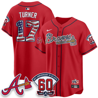ATL 2026 Independence Day USA Vapor Limited Jersey - Stitched