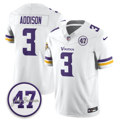 MIN Joey Browner Thank You For Memories - 1960 – 2026 Football Vapor Limited Jersey - Stitched