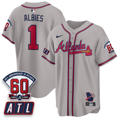 ATL 2026 60th Anniversary Vapor Limited Jersey - Stitched