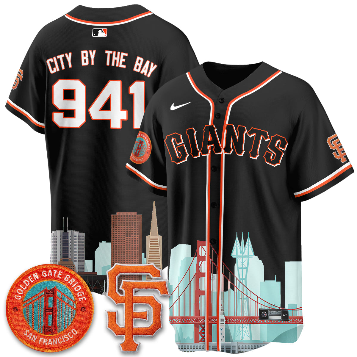 SF SF City Edition Vapor Jersey - Stitched