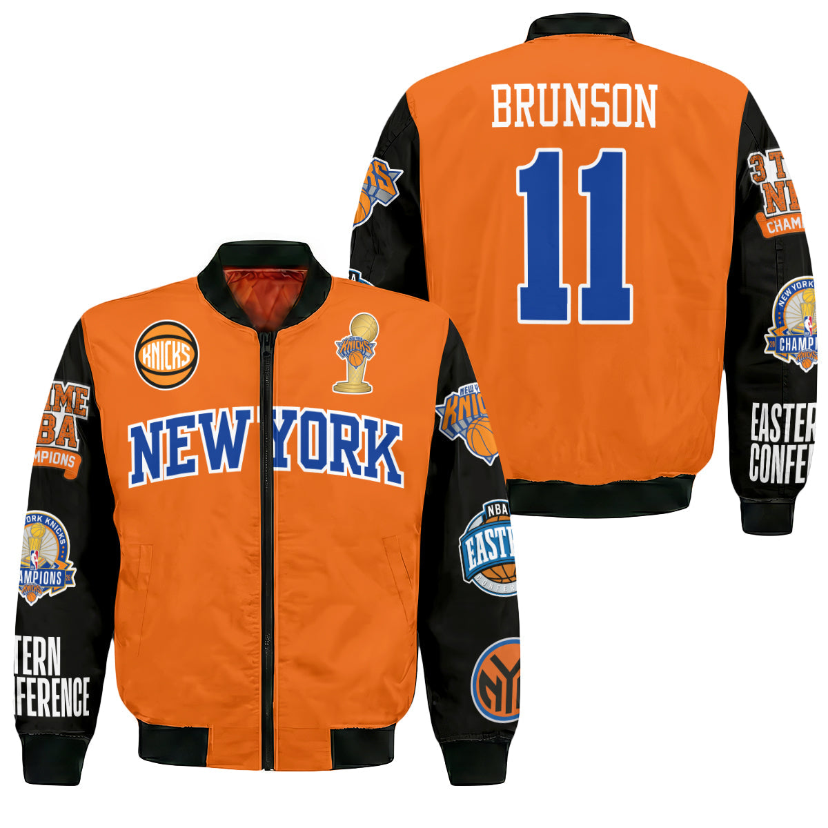 NYK 2026 NBA Finals Champions Limited Edition Bomber Jacket - Printed