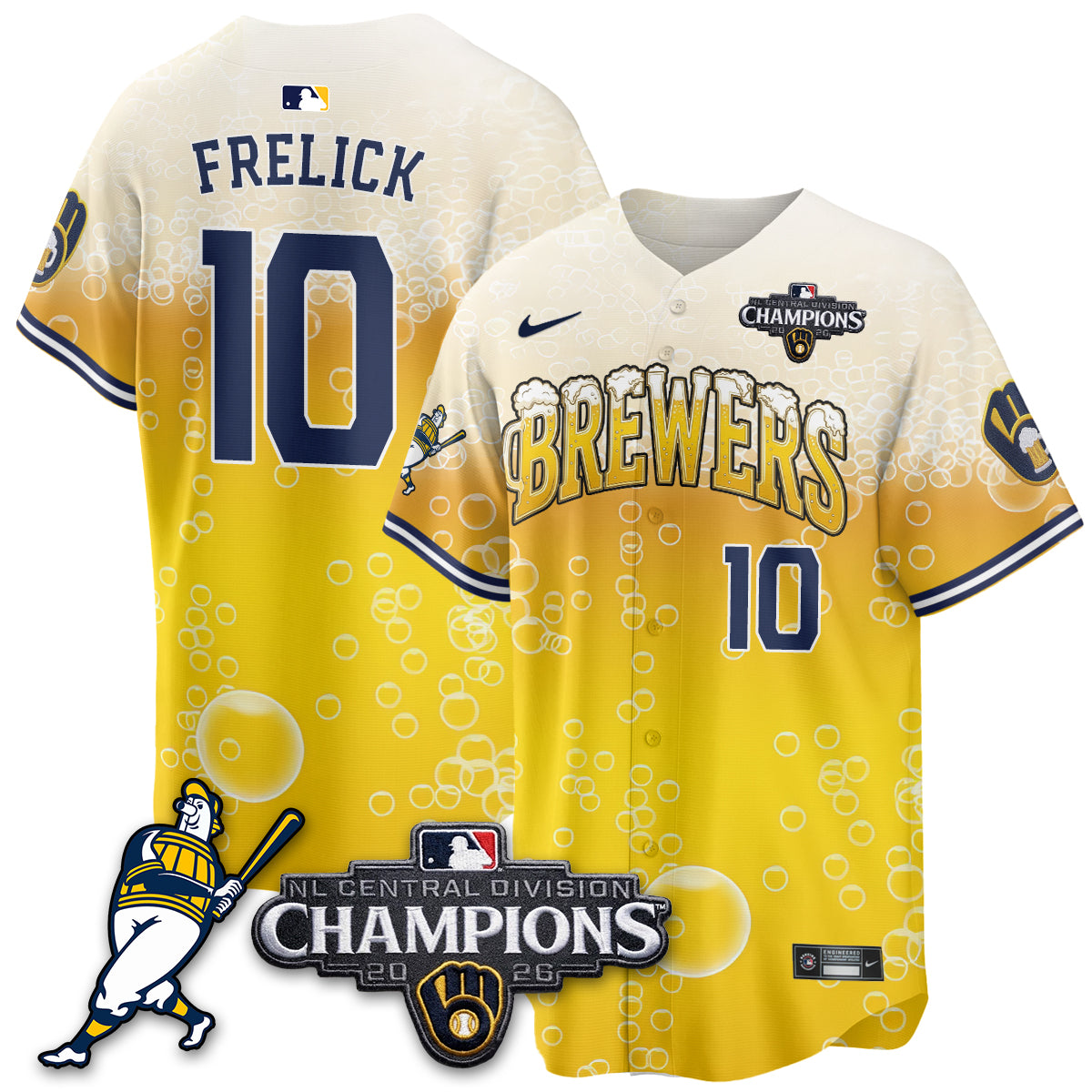 MIL 2026 NL Division Champs Vapor Jersey V2- Stitched