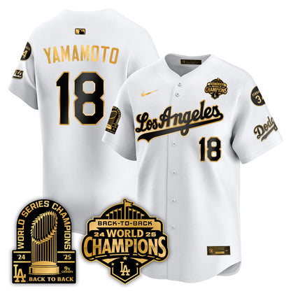 LAD Alternate Vapor Limited Jersey - 9x Champs - Stitched