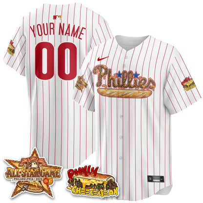 PHI Cheesesteak Edition Vapor Limited Custom Jersey - Stitched