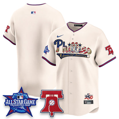 PHI 2026 Independence Day USA Vapor Limited Jersey - Stitched