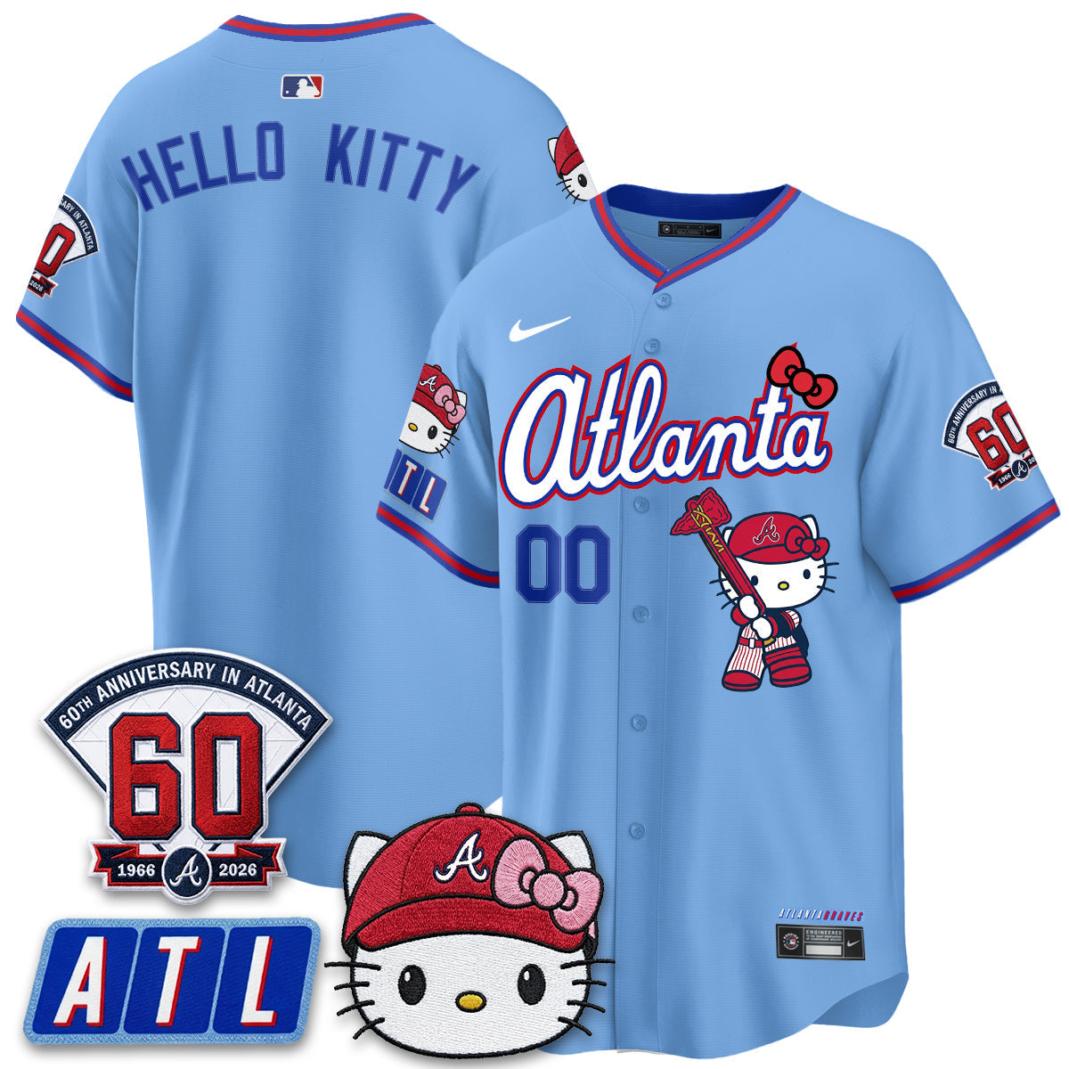 ATL x Meow KT 2026 Vapor Limited Jersey - Stitched