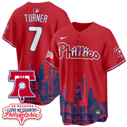 PHI "26 Reasons I Love My Country" Edition Vapor Jersey - Stitched