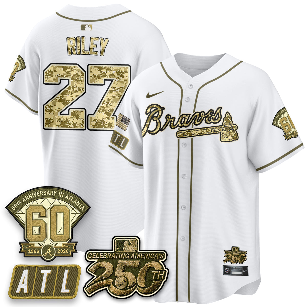 ATL Salute to Service 2026 Vapor Limited Jersey - Stitched