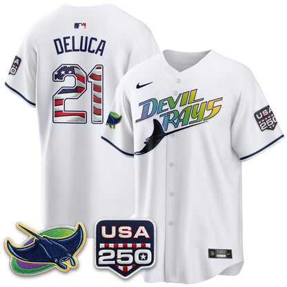 TB Independence Day USA 2026 City Connect Vapor Jersey - Stitched