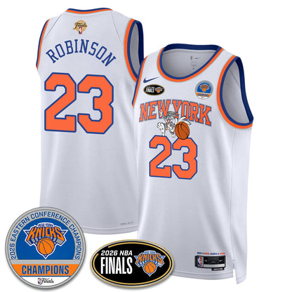 NYK 2026 NBA Eastern Conference Champions x Bunny Vapor Jersey - Stitched