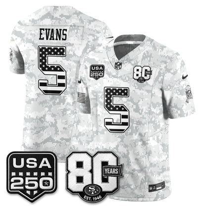SF 2026 Salute to Service Edition Vapor Jersey - Stitched