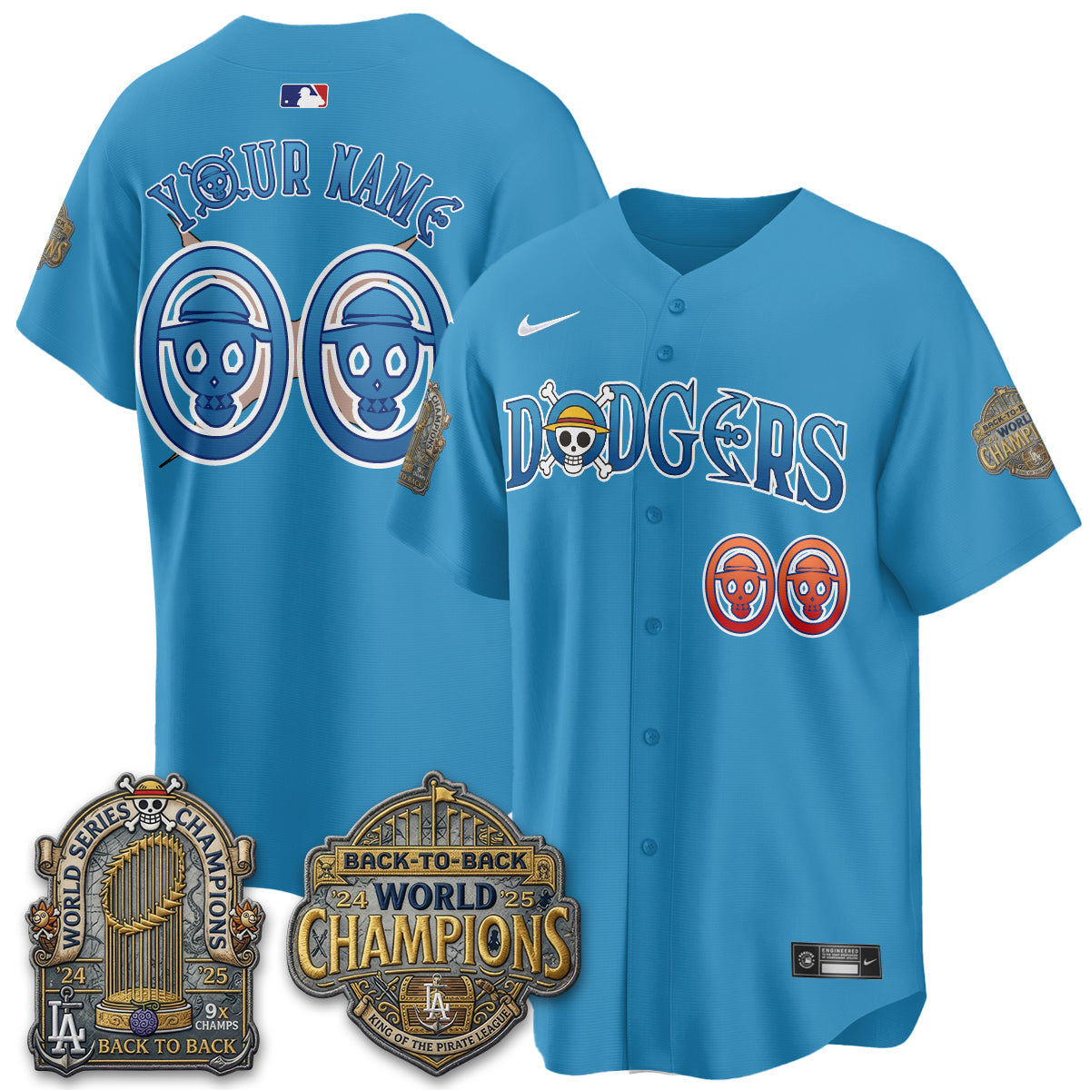 LAD Japanese Cartoon Vapor Limited Custom Jersey - Stitched