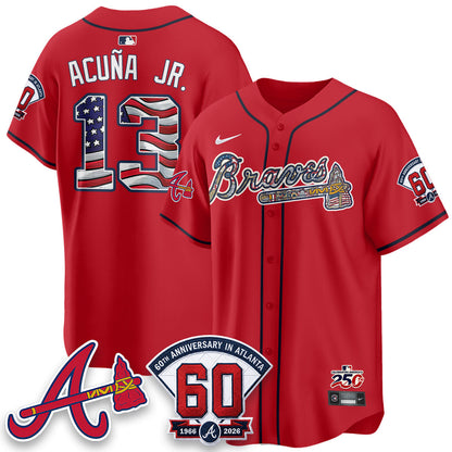 ATL 2026 Independence Day USA Vapor Limited Jersey - Stitched