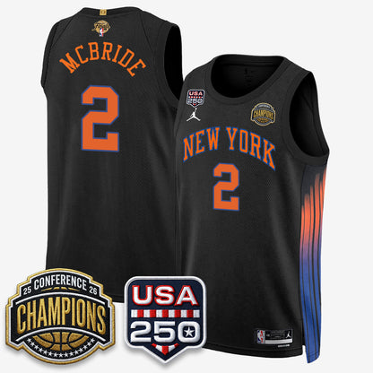 NYK 2026 NBA Eastern Conference Champions City Edition Jersey V2- Stitched