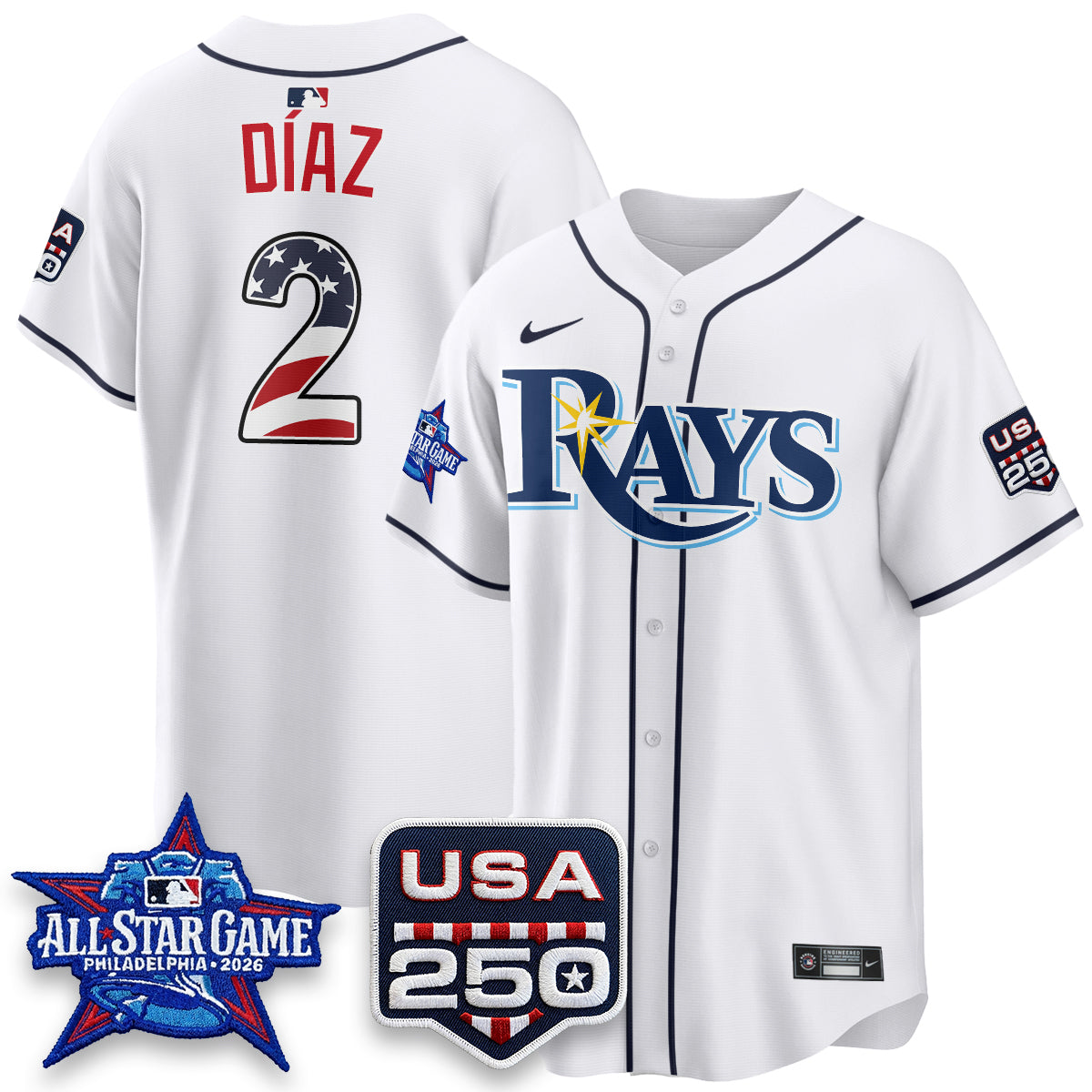 TB 2026 All Star Edition Vapor Jersey - Stitched