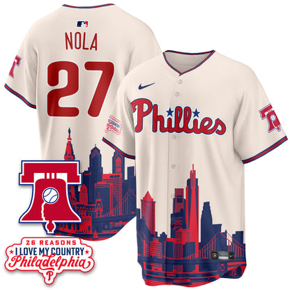 PHI "26 Reasons I Love My Country" Edition Vapor Jersey - Stitched