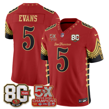 SF Xmas Nutcracker Edition Vapor Jersey - Stitched