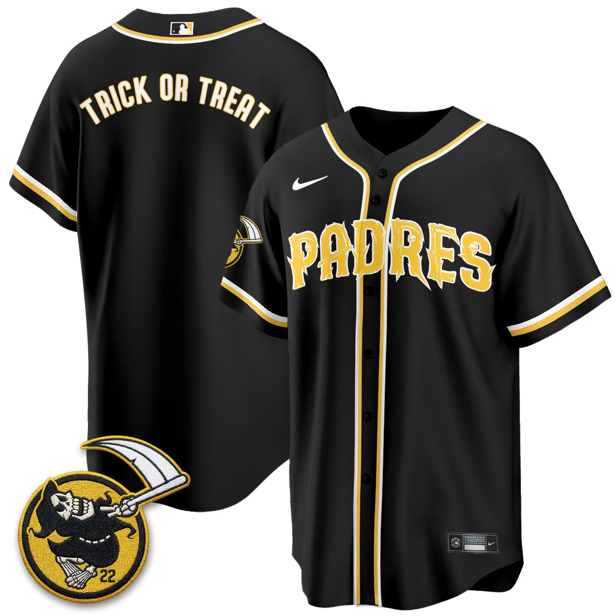 SD x Grim Reaper Vapor Jersey - Stitched