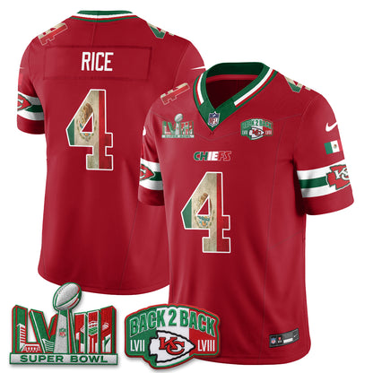 KC Mexico Edition Vapor Jersey - Stitched