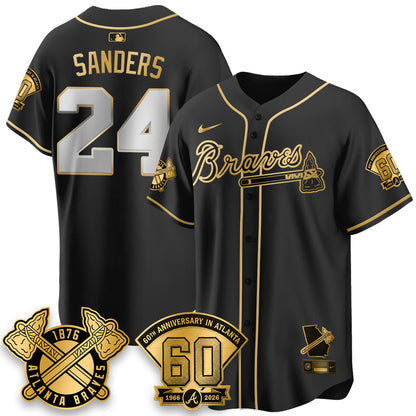 ATL 60th Anniversary Special Edition Vapor Limited Jersey - Stitched
