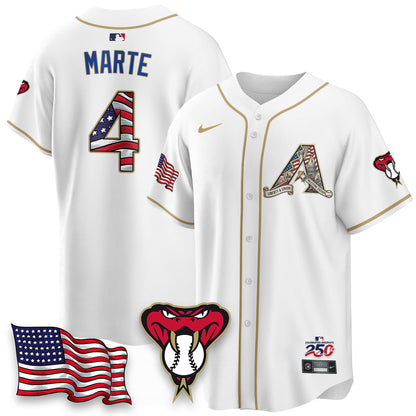 ARI 2026 Independence Day USA Vapor Limited Jersey - Stitched