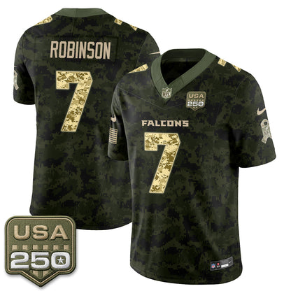 ATL 2026 Salute to Service Vapor Jersey - Stitched