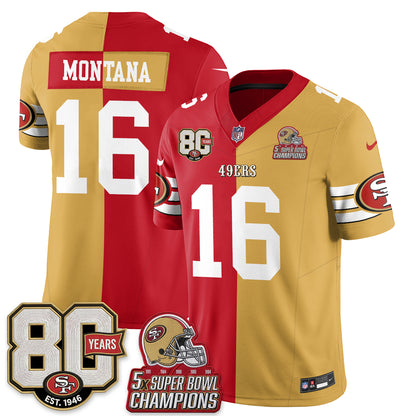 SF Split Style Vapor Jersey - Stitched
