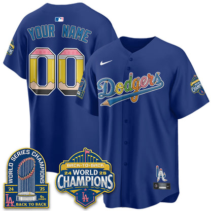 LAD x Back to School Style Vapor Custom Jersey - Stitched