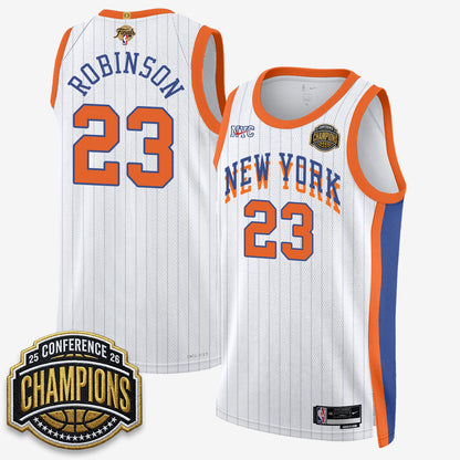 NYK 2026 NBA Finals City Edition Jersey V3- Stitched