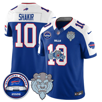 BUF x Hairy Blue Beast Edition Vapor Jersey - Stitched