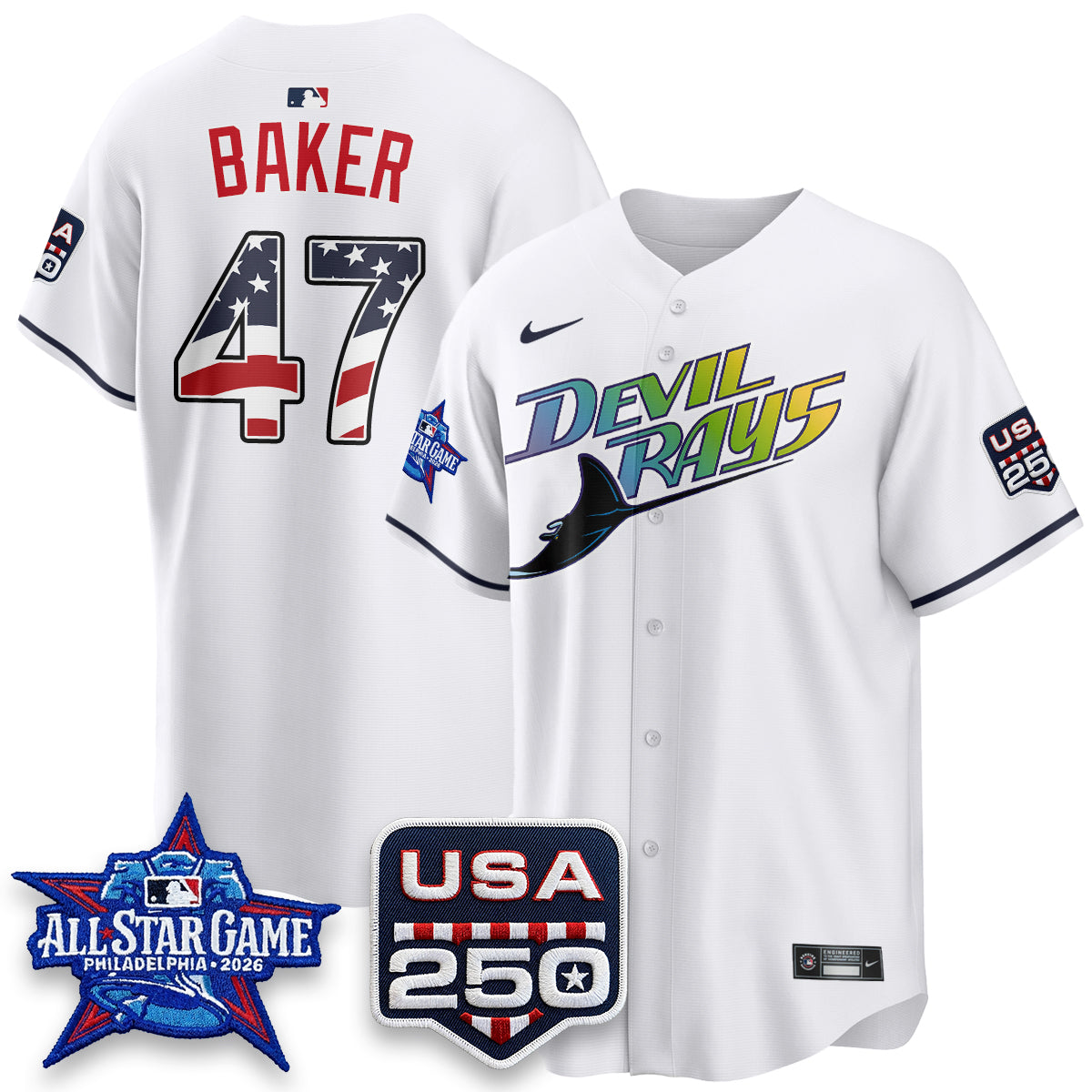 TB 2026 All Star Edition Vapor Jersey - Stitched