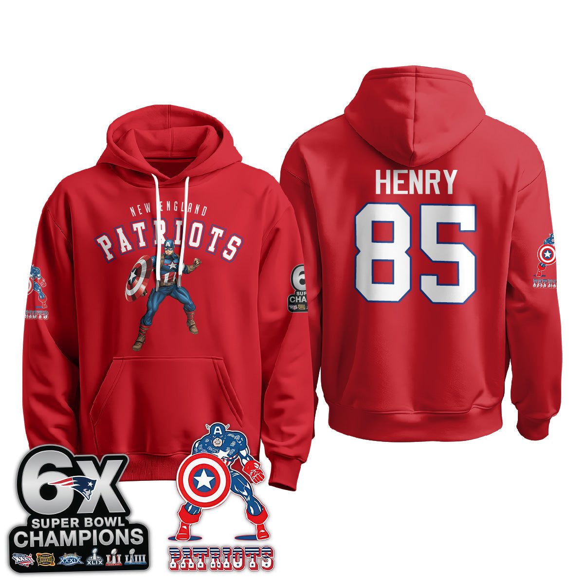 NE x Liberty Guardian Edition Pullover Hoodie V1 - Printed