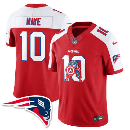 NE x Vibranium Shield Edition Vapor Jersey - Stitched
