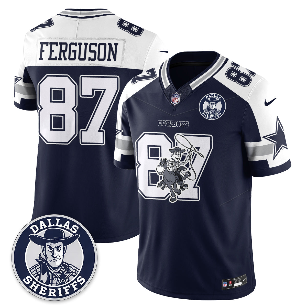 DAL x Toy Cowboy Edition Vapor Jersey - Stitched