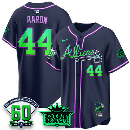 ATL x Atliens Cool Base Galaxy Version Jersey - Stitched
