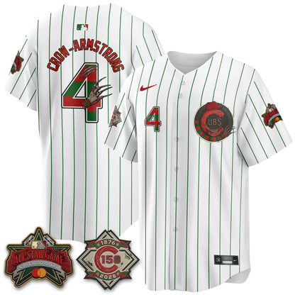 CHC A Nightmare on Wrigley Field Edition Vapor Jersey - Stitched
