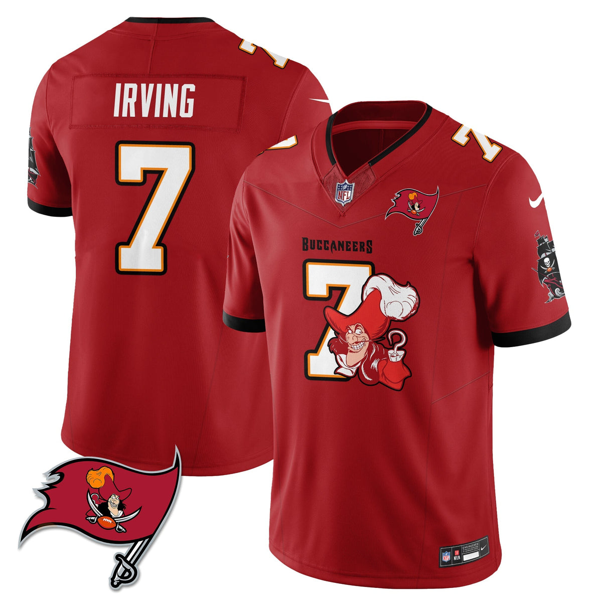 TB x Red Coat Captain Edition Vapor Jersey - Stitched