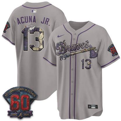 ATL Nightmare Edition Vapor Jersey - Stitched-NQD