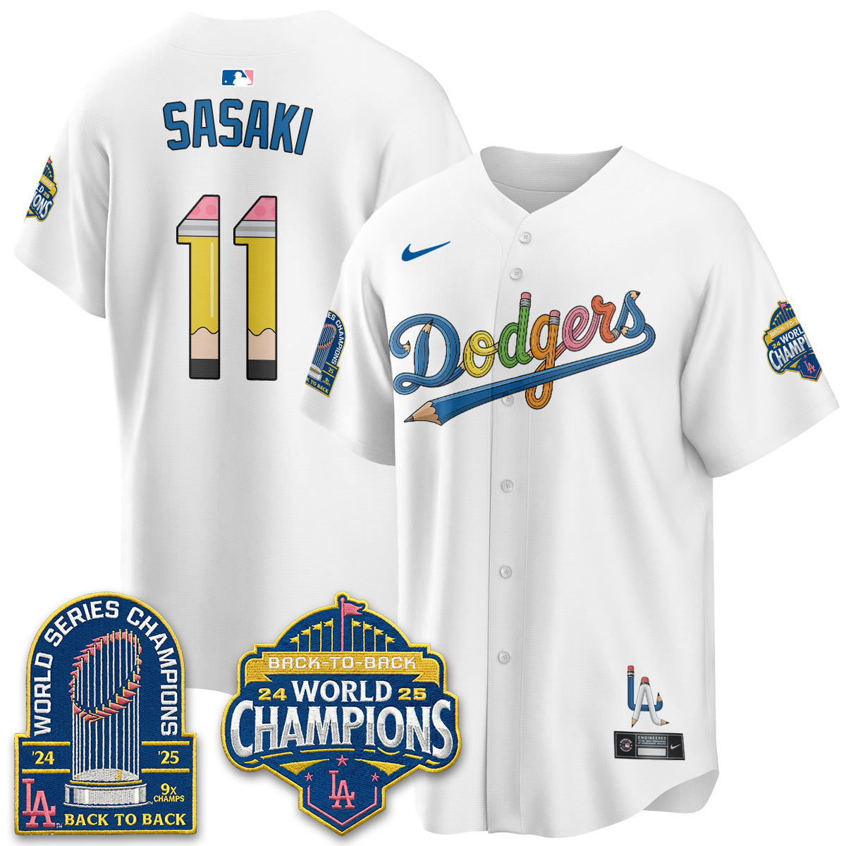 LAD x Back to School Style Vapor Jersey - Stitched