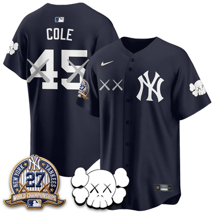 NYY x KAWS Edition Vapor Jersey - Stitched
